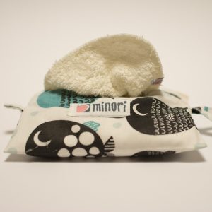 MINORI Frottír törlők kistasakban - Halacskás