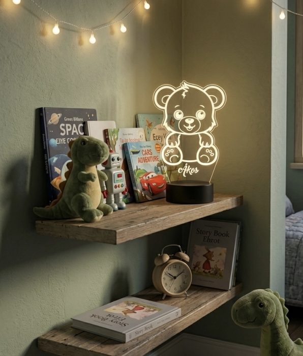 led éjjeli lámpa babaszobába