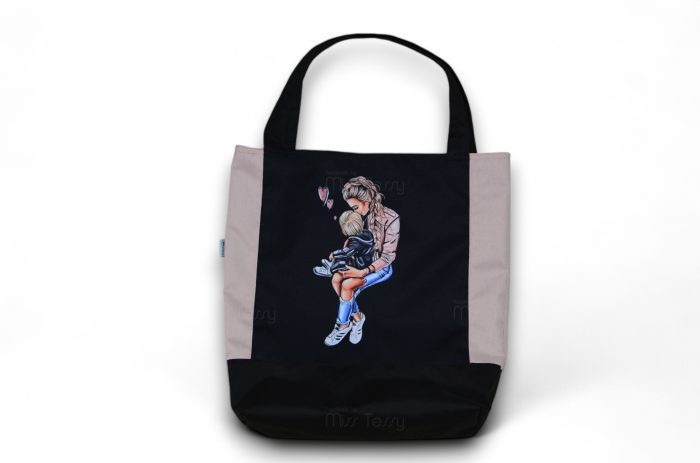 Shopping bag - bevásárló táska - anya fia love