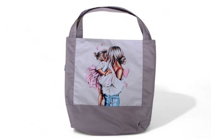 Shopping bag - bevásárló táska - anya lánya love