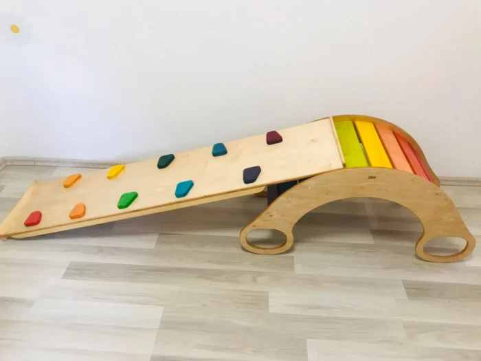 Extra hosszú palló szivárvány hintához