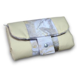 Pelenkázó alátét - vízhatlan -  marble bézs