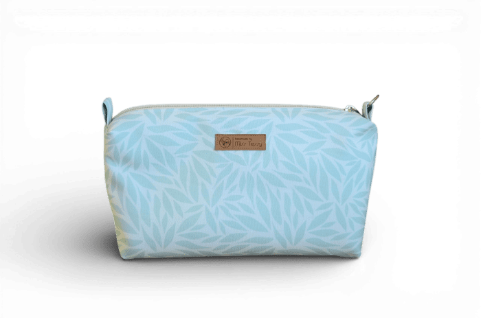 Cipzáros neszeszer -  walking mum - midi - creamgreen