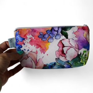 Mini neszeszer - colorful flowers