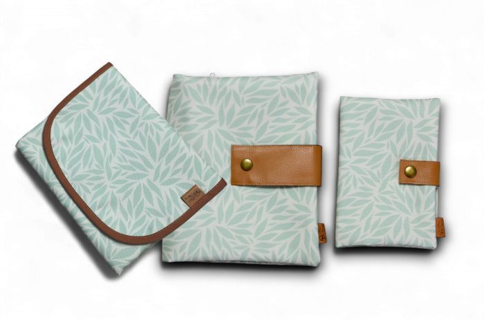 ÚTON A BABÁVAL csomag - 3 in 1 - creamgreen