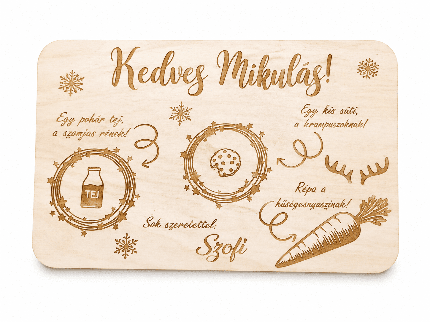 Mikulás váró Tálca - Image 2
