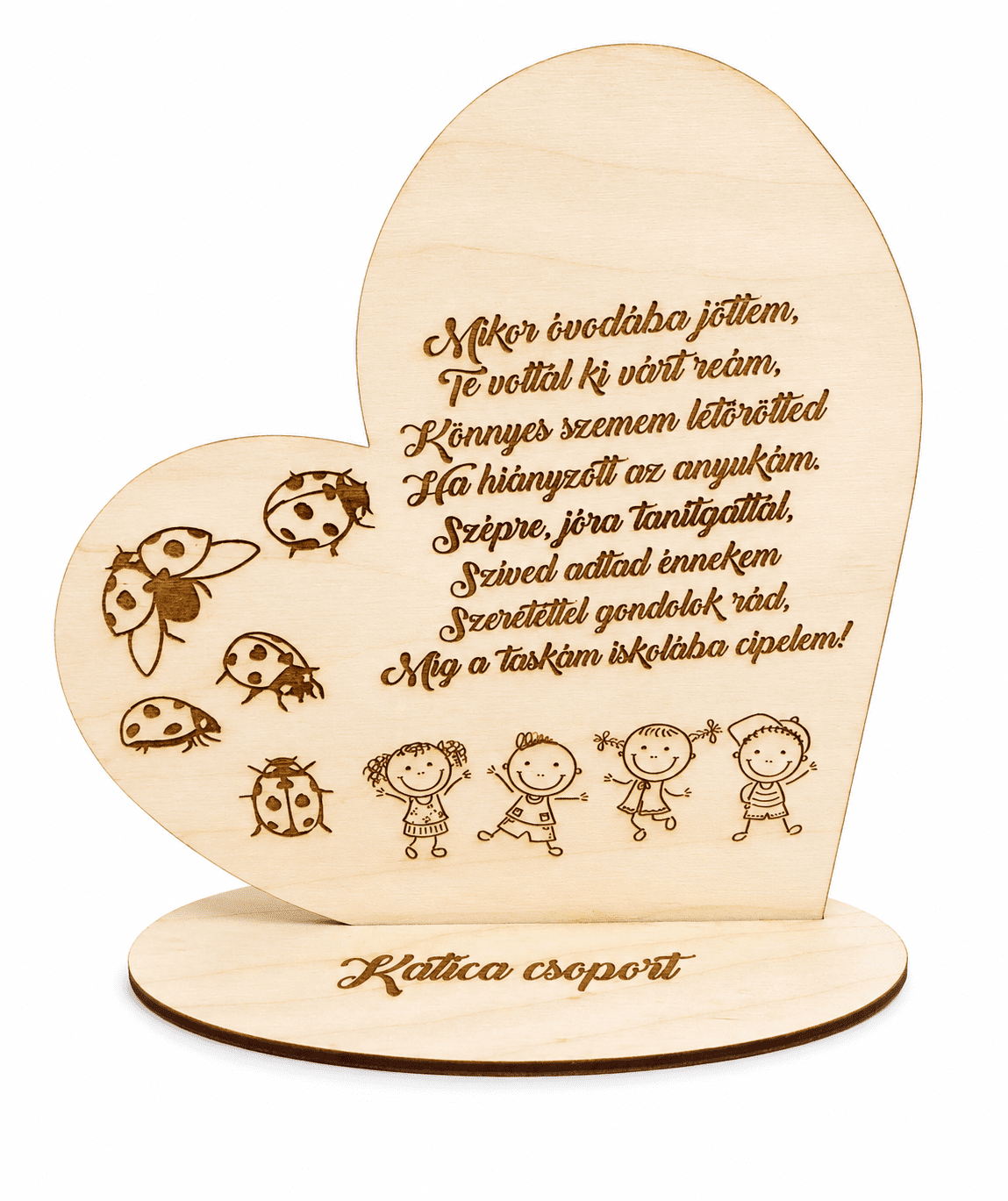 Szív tábla egyedi idézettel - Image 3
