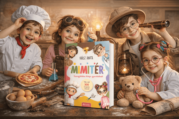 Mimitér - szerepjátékos, foglalkoztató mesekönyv gyerekeknek