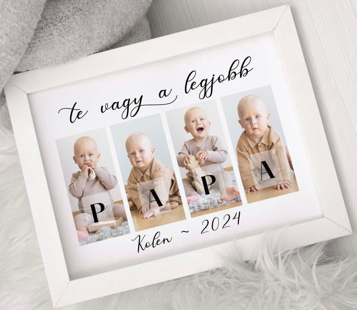 "Te vagy a legjobb" SIMPLA - Egyedi fotó ajándék - Image 3