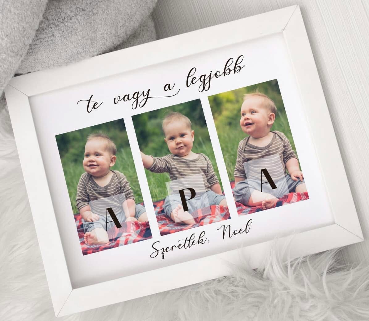 "Te vagy a legjobb" SIMPLA - Egyedi fotó ajándék - Image 2