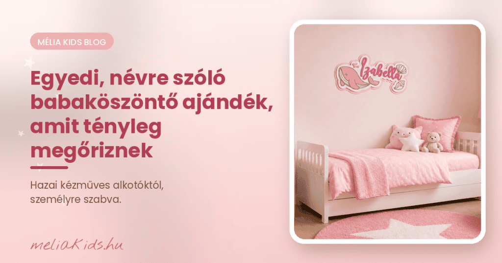 kézműves babaköszöntő ajándék